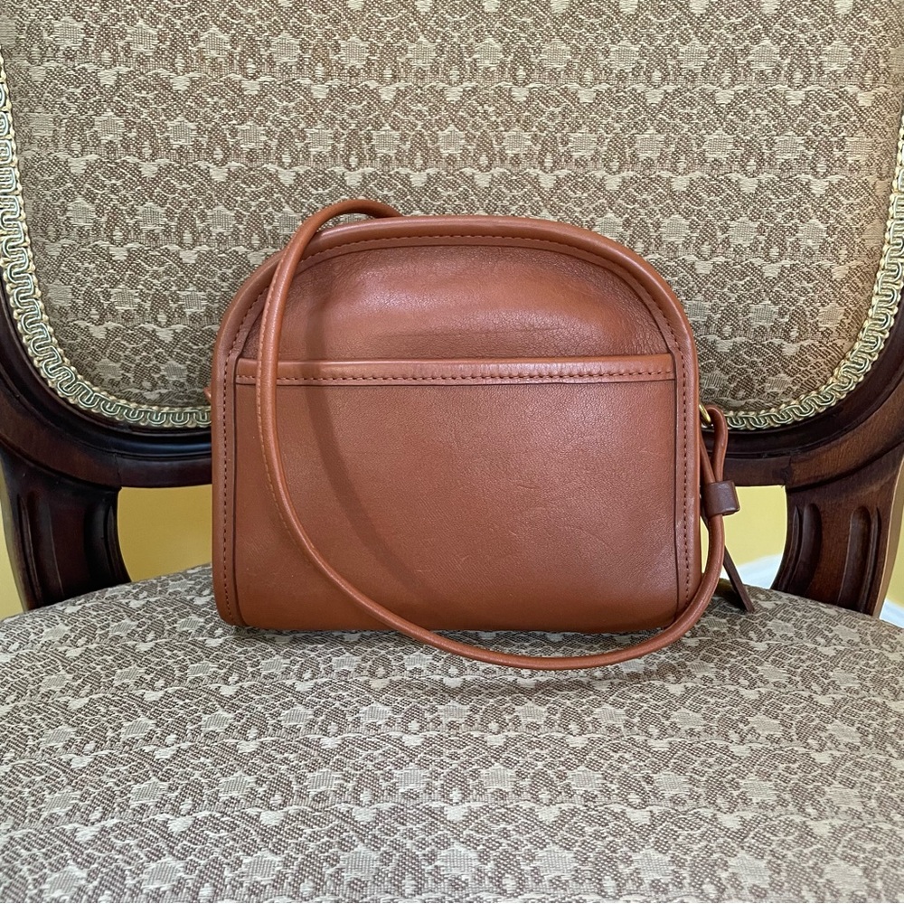 Vintage Coach #9017 Abbie Zip British Tan